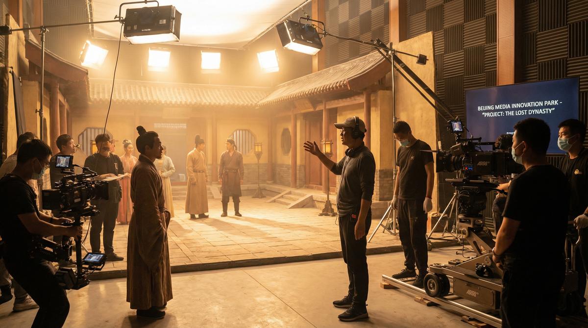 探花影视拍摄幕后视频